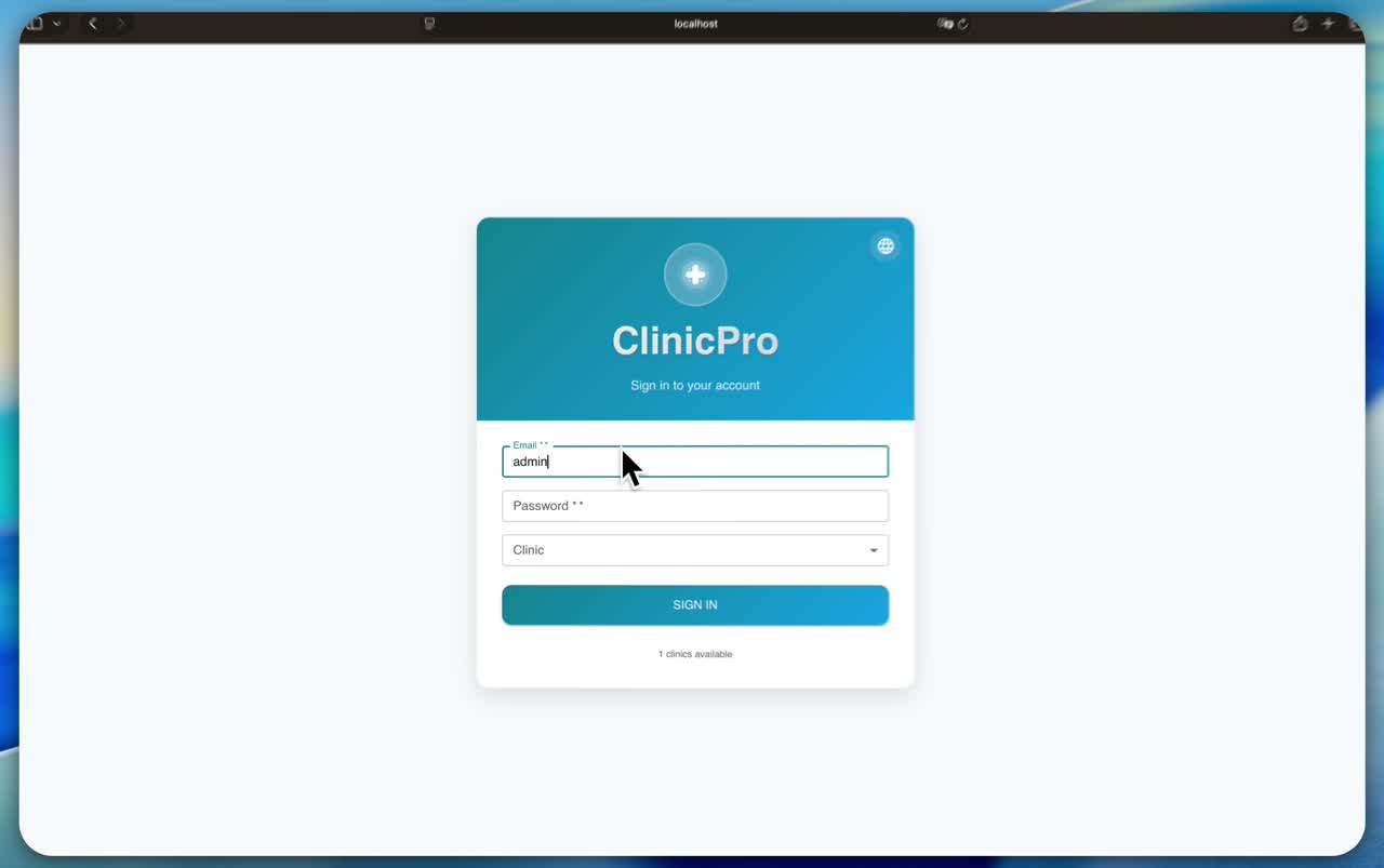 ClinicGateway Registration Demo Thumbnail
